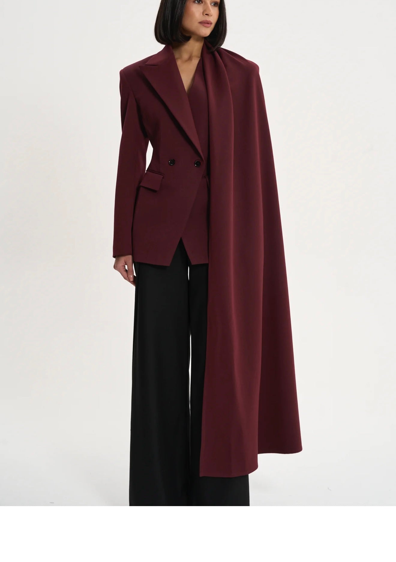 Blazer burgandy