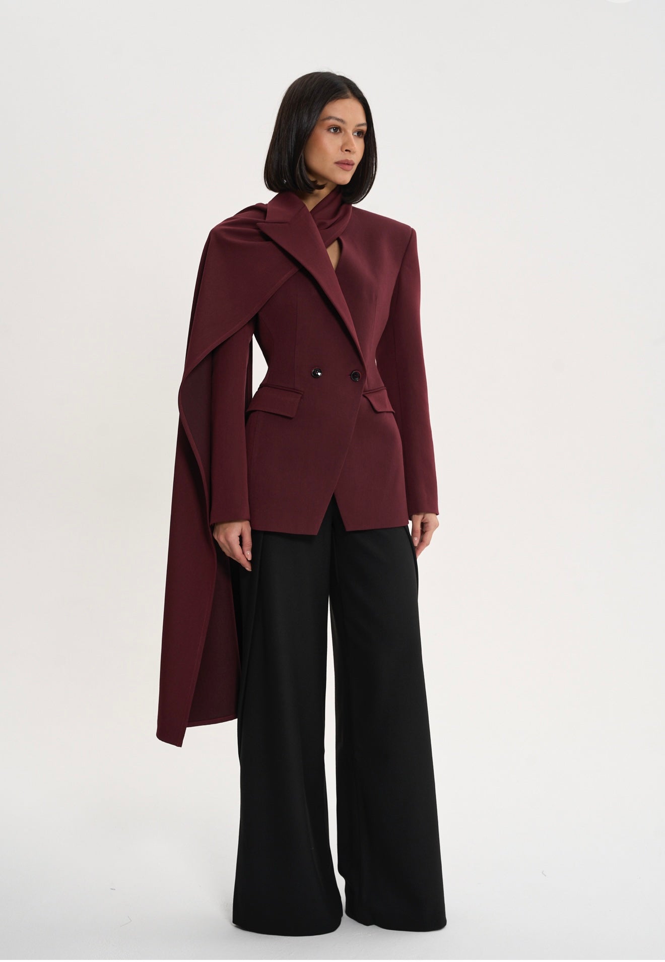 Blazer burgandy
