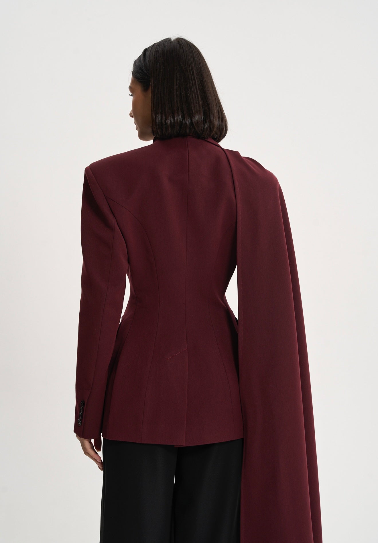 Blazer burgandy
